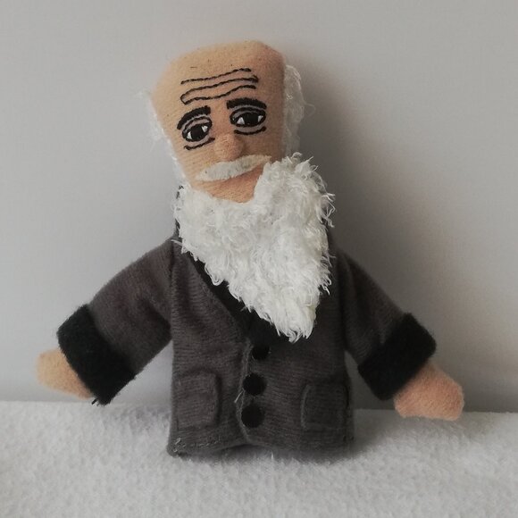 Unemployed Philosophers Finger Puppet Jesus Angel Hillary Clinton Darwin & devil - Picture 7 of 10